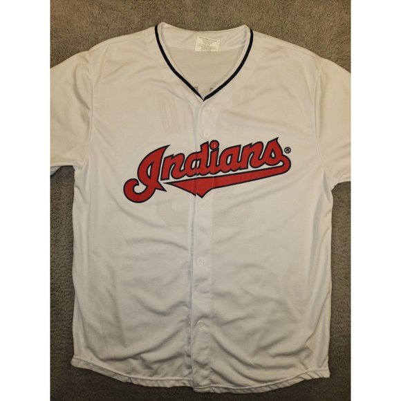Match Up Other - Cleveland Indians Guardians Brad Hand Adult XL Promo MLB Baseball Jersey